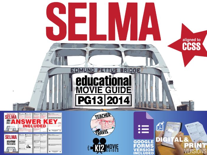 Selma movie guide answer key