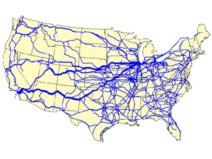 Railroad transcontinental map 1900 railroads 1850 colorado land grants american federal 1865 america railway gilded age maps history pacific networks