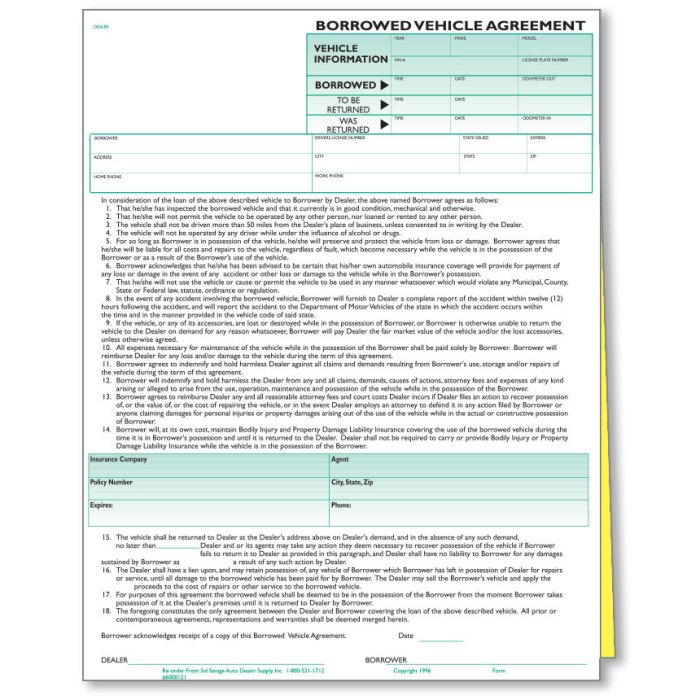 Failure to return a borrowed vehicle in texas