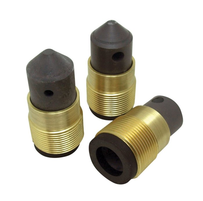 Most smooth-bore nozzles are designed to operate at which pressure